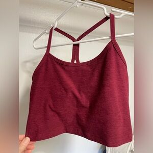Spacedye Slim Racerback Cropped Tank by Beyond Yoga